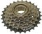 6-kolo SHIMANO MF-TZ500 14-28 zubů, hnědé/černé