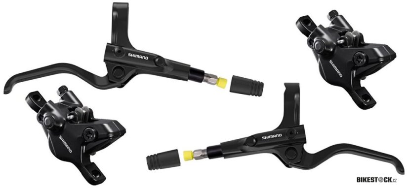 brzda kotoučová SHIMANO Cues UR405 p+z (1000+1700 mm) komplet bez kotoučů, (p+z J-kit)