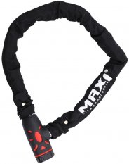 řetězový zámek MAX1 900x8 mm černý