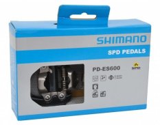 pedály SHIMANO SPD PD-ES600 s kufry SM-SH51, v krabičce