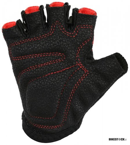 dětské krátkoprsté rukavice MAX1 černo/červené