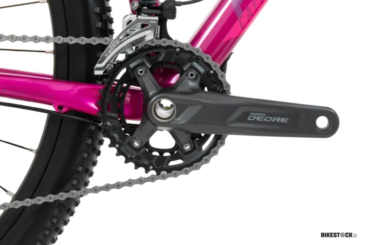 kolo Rock Machine Catherine 40-29 lesklá fialová/karmínová