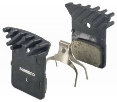 brzdové destičky SHIMANO L05A polymer, s chladiči, Dura Ace, v krabičce