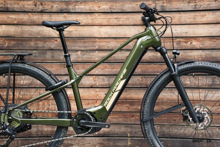 elektrokolo ROCK MACHINE eBlizz B70T gloss dark forest