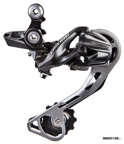 měnič SHIMANO Deore RD-M610SGSL, 10 speed černý