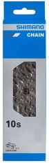 řetěz SHIMANO CN-LG500 11,10,9 speed 138 článků, Linkglide, se spojkou Quick-link, v krabičce