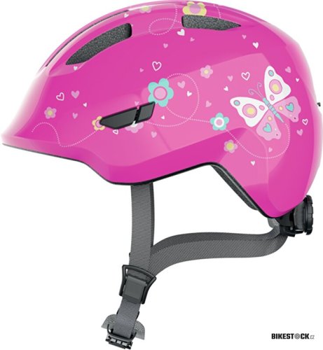 přilba ABUS Smiley 3.0 pink butterfly M