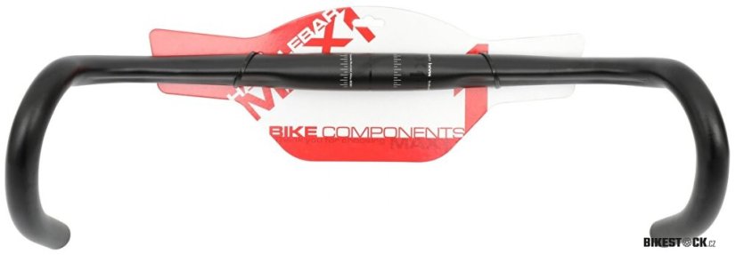 řidítka MAX1 Gravel 460/31,8 mm černé