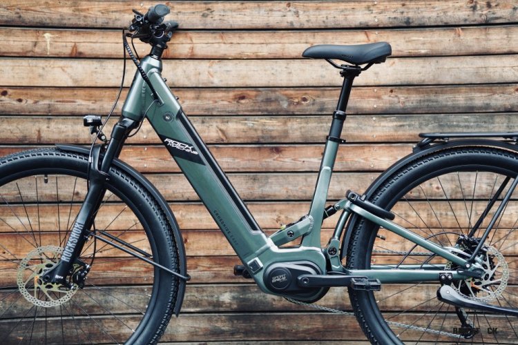 elektrokolo Rock Machine Crossride e450 FS Touring Ocean Grey/Black