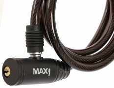 zámek spirála MAX1 1200x8 mm černý
