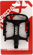 pedály MAX1 Tour XL ložiskové hliníkové černé