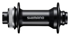 náboj disc SHIMANO HB-MT400-B 32děr Center lock 15mm e-thru-axle 110mm přední černý