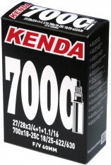 duše KENDA 700x18/25C (18/25-622/630) FV 60 mm