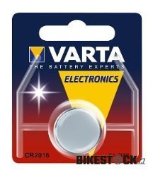 baterie Varta 2016 CR do computerů a pulsmetrů
