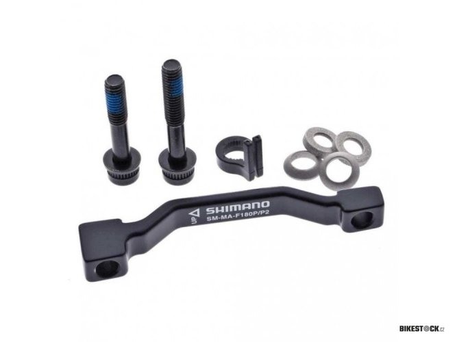 brzda kotoučová SHIMANO MT201, p+z (1000+1700 mm) adaptér, komplet bez kotoučů