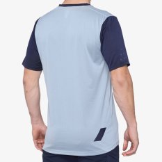 dres 100% Ridecamp Short Sleeve Jersey light slate/navy