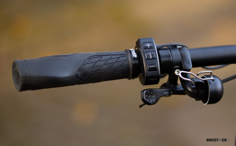 elektrokolo Rock Machine Crossride e450 FS Touring Sand Grey/Black