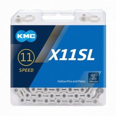 řetěz KMC X-11 SL stříbrný v krabičce 118 čl.