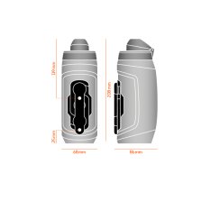 lahev FIDLOCK Bottle Twist 590 ml černá