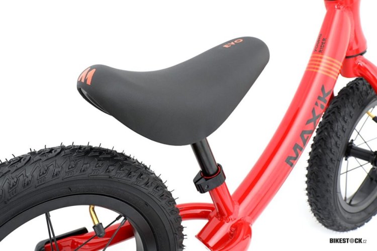 odrážedlo MAXÍK Evo Lite červená/oranžová + YAK