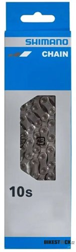 řetěz SHIMANO CN-HG95 10 speed XT "SIL-TEC" HG-X 116 článků, v krabičce