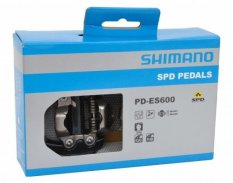 pedály SHIMANO SPD PD-ES600 s kufry SM-SH51 v krabičce