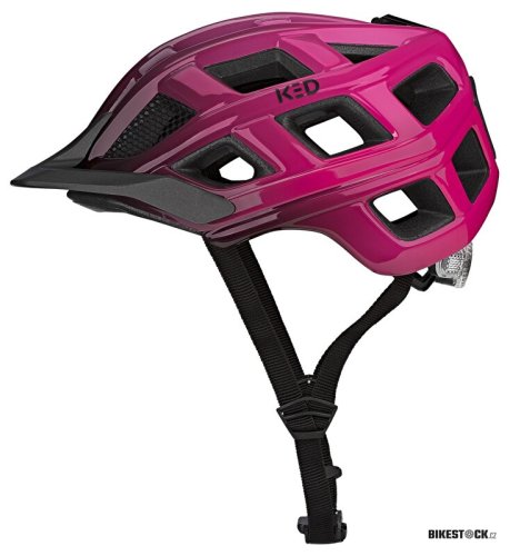 přilba KED Crom XL Pink Black matt 60-64 cm