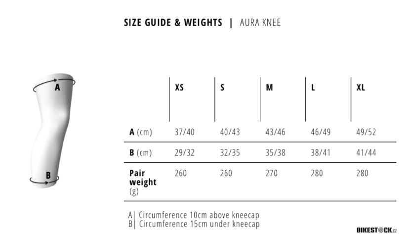 chrániče kolen BLUEGRASS Aura