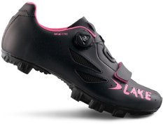 tretry LAKE MX176 černo/růžové vel.36