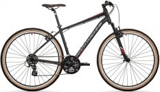 kolo Rock Machine CrossRide 100 mat black/dark grey/brick red