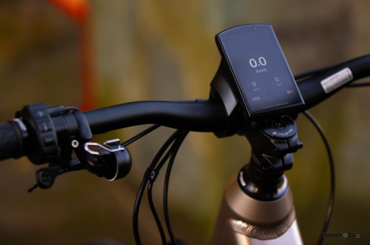 elektrokolo Rock Machine Crossride e450 FS Touring Sand Grey/Black