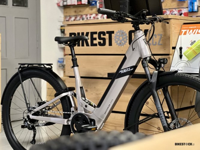 elektrokolo Rock Machine Crossride e450 FS Touring Sand Grey/Black