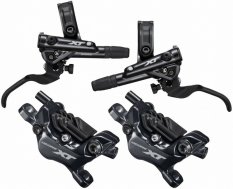 brzda kotoučová SHIMANO XT M8120 čtyřpístková p+z komplet bez kot.,bez adapt.(J-kit)