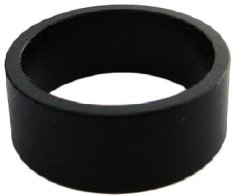 spacer A-H 1 1/8" 15mm černý